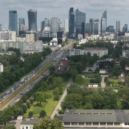 Kasprzaka Heights With A View Apartment Warsaw